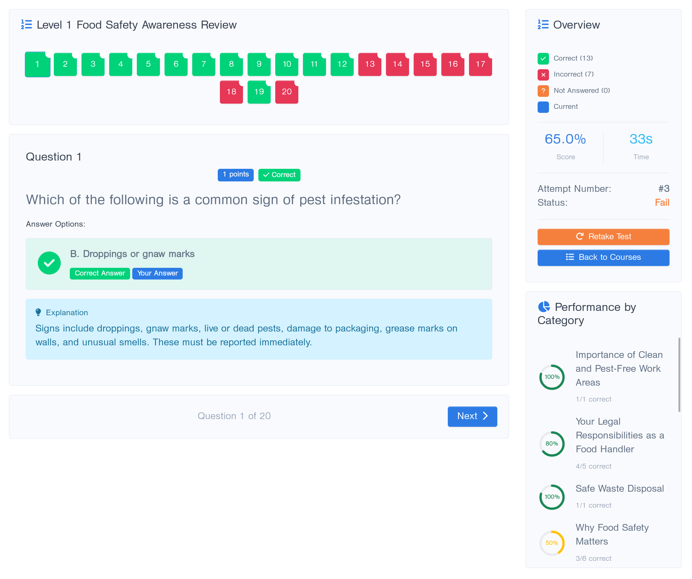 Scheduling slots screenshot